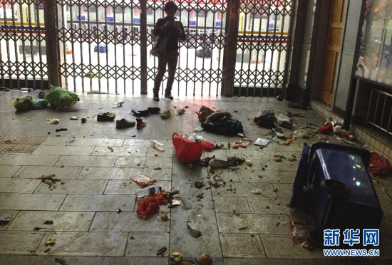 云南昆明火车站发生暴力恐怖案件 - 国内国际 