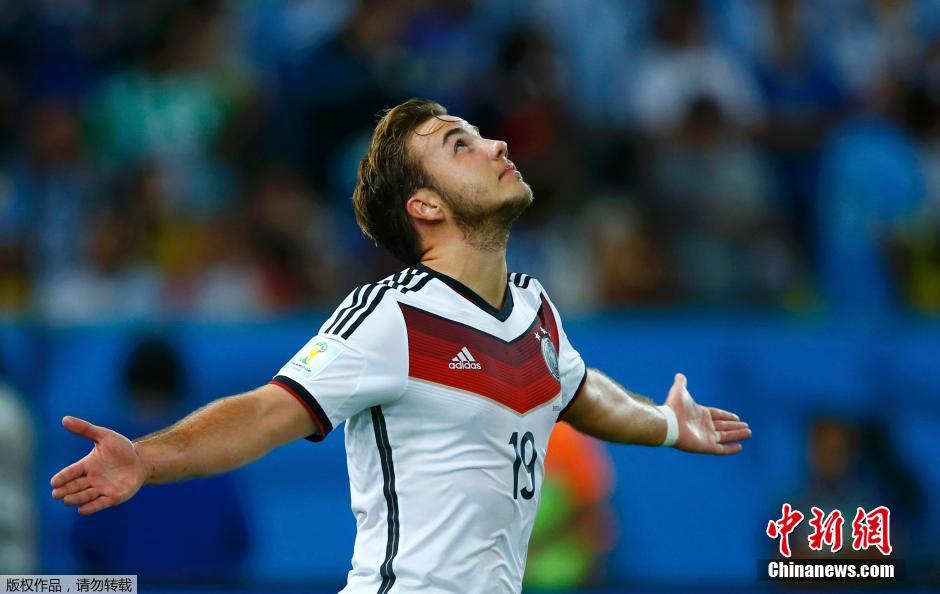 德国加时赛1-0胜阿根廷 第四次赢得世界杯_其