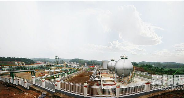 安岳区块油气处理厂项目试投产顺利 - 产业经济