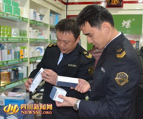 成都食药监突查荷花池 查封50件问题化妆品 - 