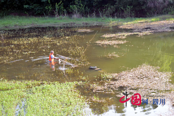 蓬溪一名男子赤城湖中電魚意外觸電溺水身亡