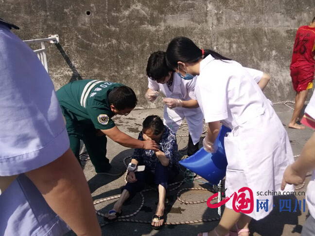遂寧：市民報警涪江河中有具死屍 消防官兵趕到救起個活人
