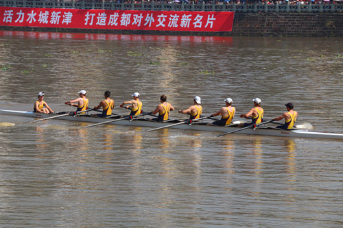 第六届中国成都国际名校赛艇挑战赛精彩开幕