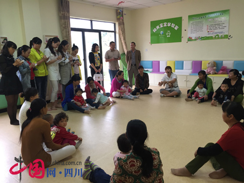 蒲江县北街幼儿园早教天使进社区 - 校园内外 