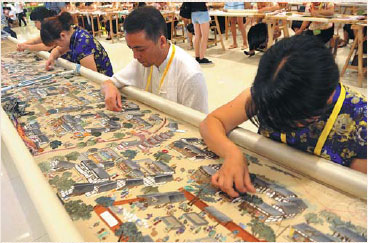 Museum showcases Shu silk artistry