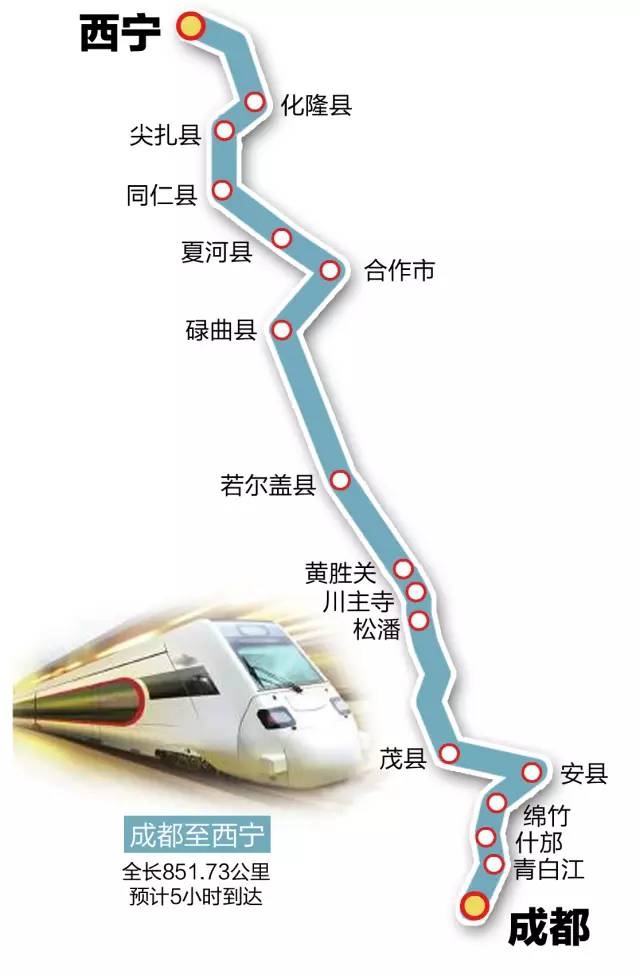 四川今年将开通2条铁路,新建3条铁路 看看有哪些?