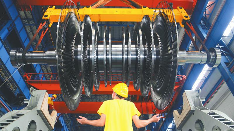 世界最大核电汽轮机低压转子“四川造”
